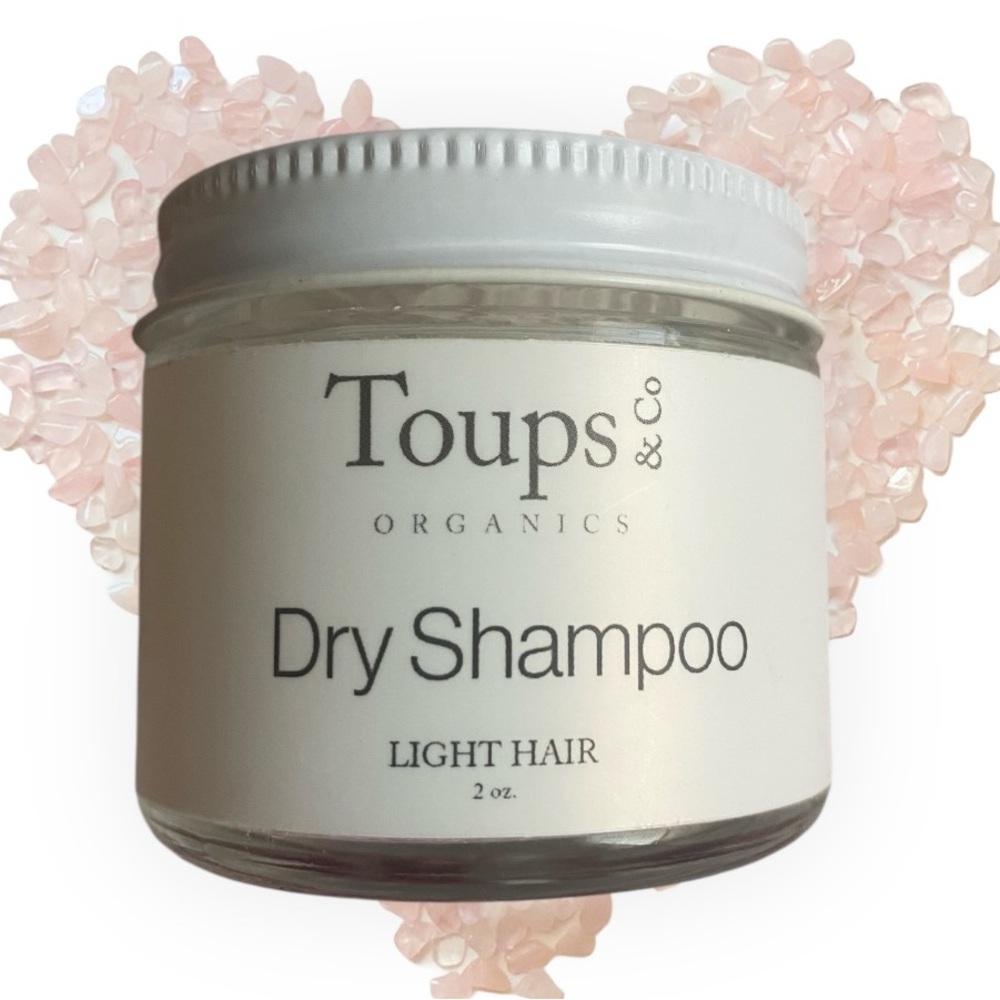 New Toups Organic Dry Shampoo for Light Hair